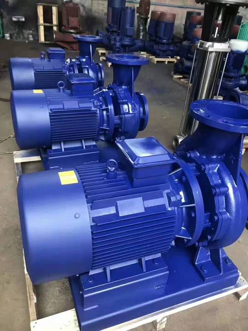 isw80-100卧式管道离心泵 清水泵 循环泵 - 广州格瑞斯流体设备有限